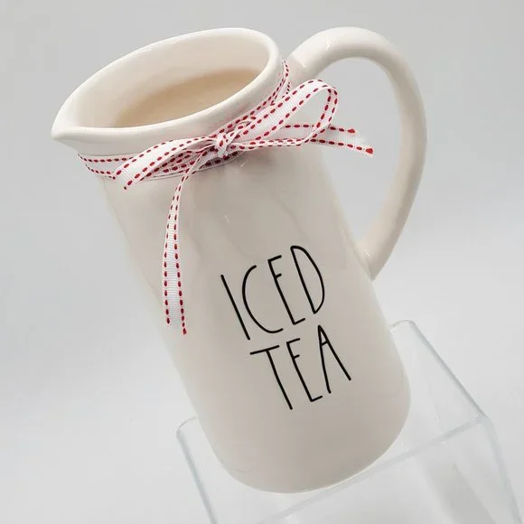 Rae Dunn ICED TEA Pitcher - NWT - Picture 6 of 11